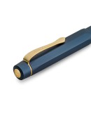Kaweco PISTON SPORT AL Navy/Gold with bottle ink