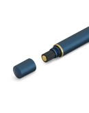 Kaweco PISTON SPORT AL Navy/Gold with bottle ink