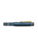 Kaweco PISTON SPORT AL Navy/Gold with bottle ink