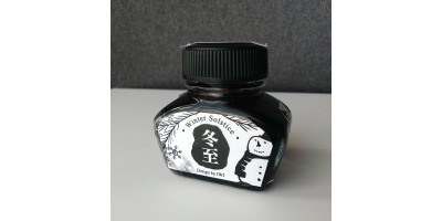 22-冬至 Winter Solstice IWI 冬季24節氣色澤鋼筆墨水