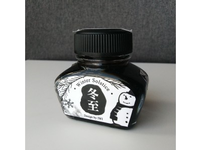 22-冬至 Winter Solstice IWI 冬季24節氣色澤鋼筆墨水