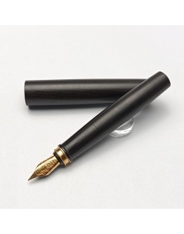 4. SIMEICHU木製鋼筆 黑檀 Schmidt  F尖 (現貨)
