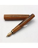 5. 黃金檀 SIMEICHU木製鋼筆  Schmidt  F尖 (現貨)