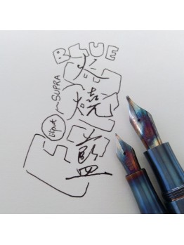 060 FireBlue 訂製火燒幻彩EF鋼尖 現貨