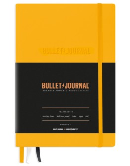 Bullet Journal 子彈筆記 A5 -Edition-2-Yellow黃色- 371205 -  送筆先生【石頭筆】