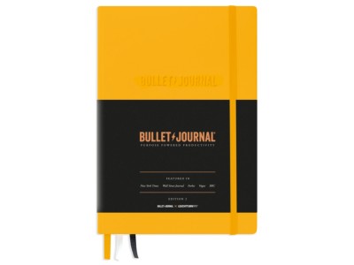 Bullet Journal 子彈筆記 A5 -Edition-2-Yellow黃色- 371205 -  送筆先生【石頭筆】