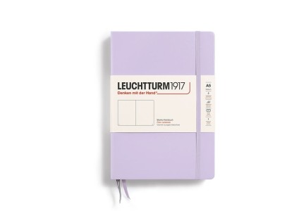 C28. A5 Leuchttrum 燈塔 硬皮筆記簿 dotted 圓點   Lilac 紫 丁香