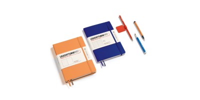 A5 - Notebook Hardcover Medium -251 Numbered Pages for Writing and Journaling (Apricot) 