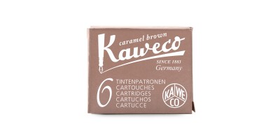 Kaweco Ink Cartridges 6-Pack Caramel Brown 4250278602208