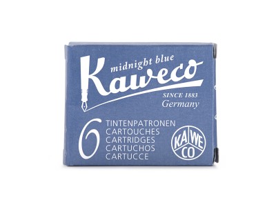 Kaweco Ink Cartridges 6-Pack Midnight Blue