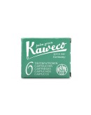 Kaweco Ink Cartridges 6-Pack Palm Green