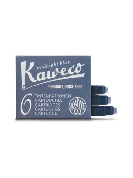 Kaweco Ink Cartridges 6-Pack Midnight Blue