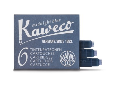 Kaweco Ink Cartridges 6-Pack Midnight Blue