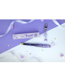 德國KAWECO x Hello Kitty 亮粉紫 透明鋼筆 金尖 F 