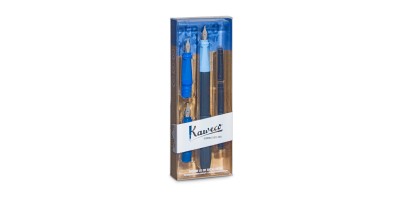 Kaweco PERKEO Calligraphy Set Blue 
