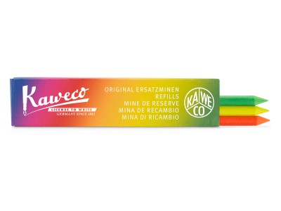 Kaweco Pencil Leads Highlighter  (Yellow, Green, Orange) Mix 5.6 mm - 3 pcs