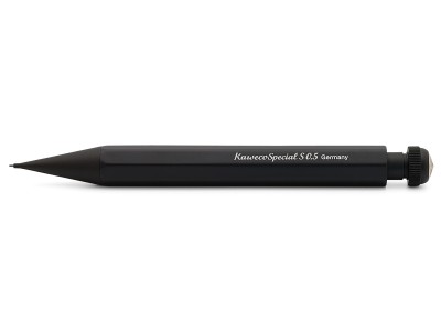 0.9 mm Black SPECIAL "S"  Mechanical Pencil 鉛芯筆 , with eraser 10000535 (短小版) 只有少量貨存